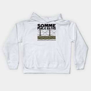 Somme Public Baths Kids Hoodie